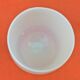 Footed cup / Opaline chalice White milk white