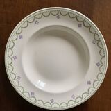 6 Longwy soup plates