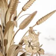 Sheaf of wheat chandelier beige Hans Kögl – Maison Charles style