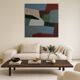 Canvas painting "Traces of Silence" by Bodasca