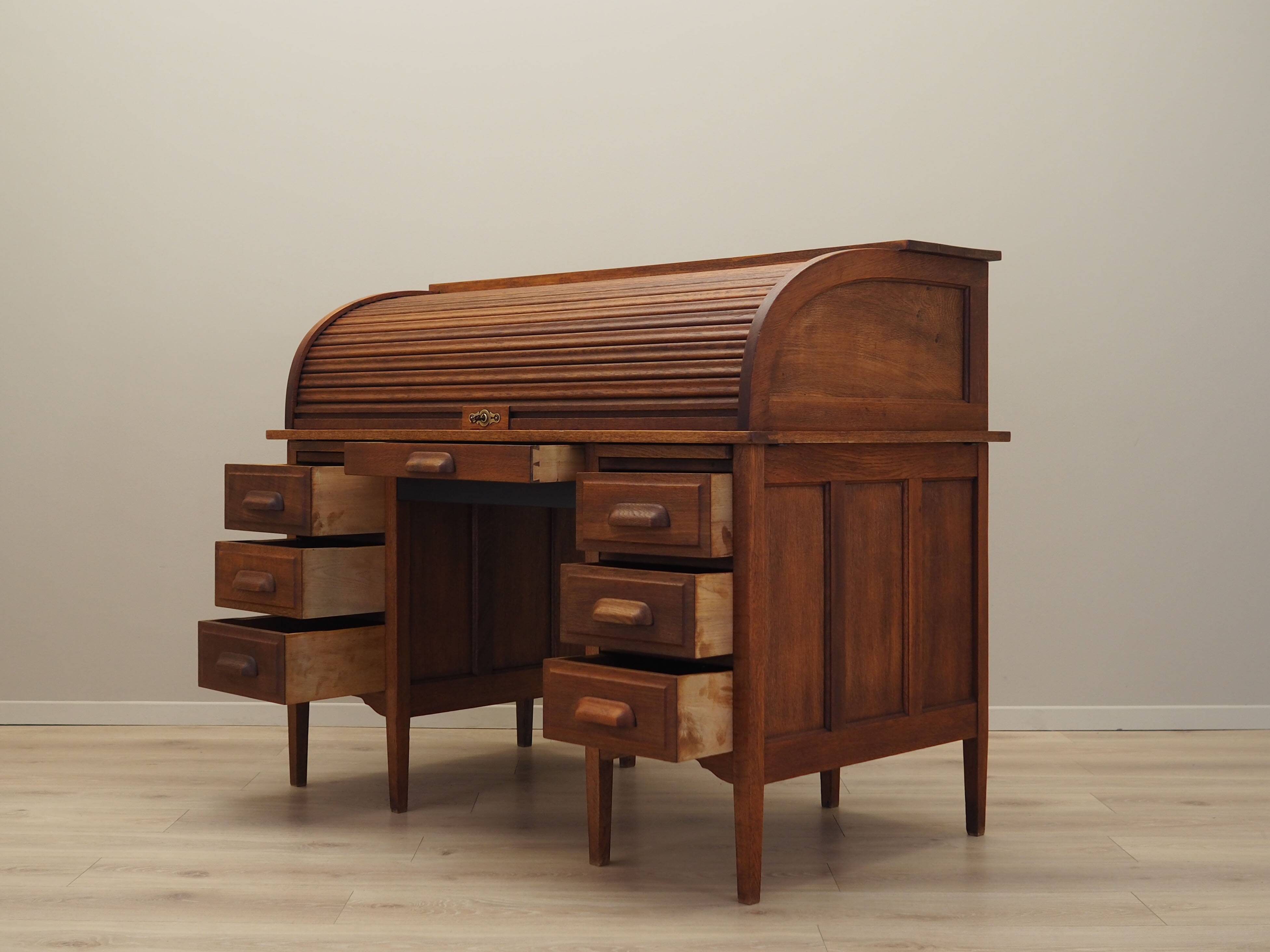Oak desk, Danish design, 1950s, production: Denmark