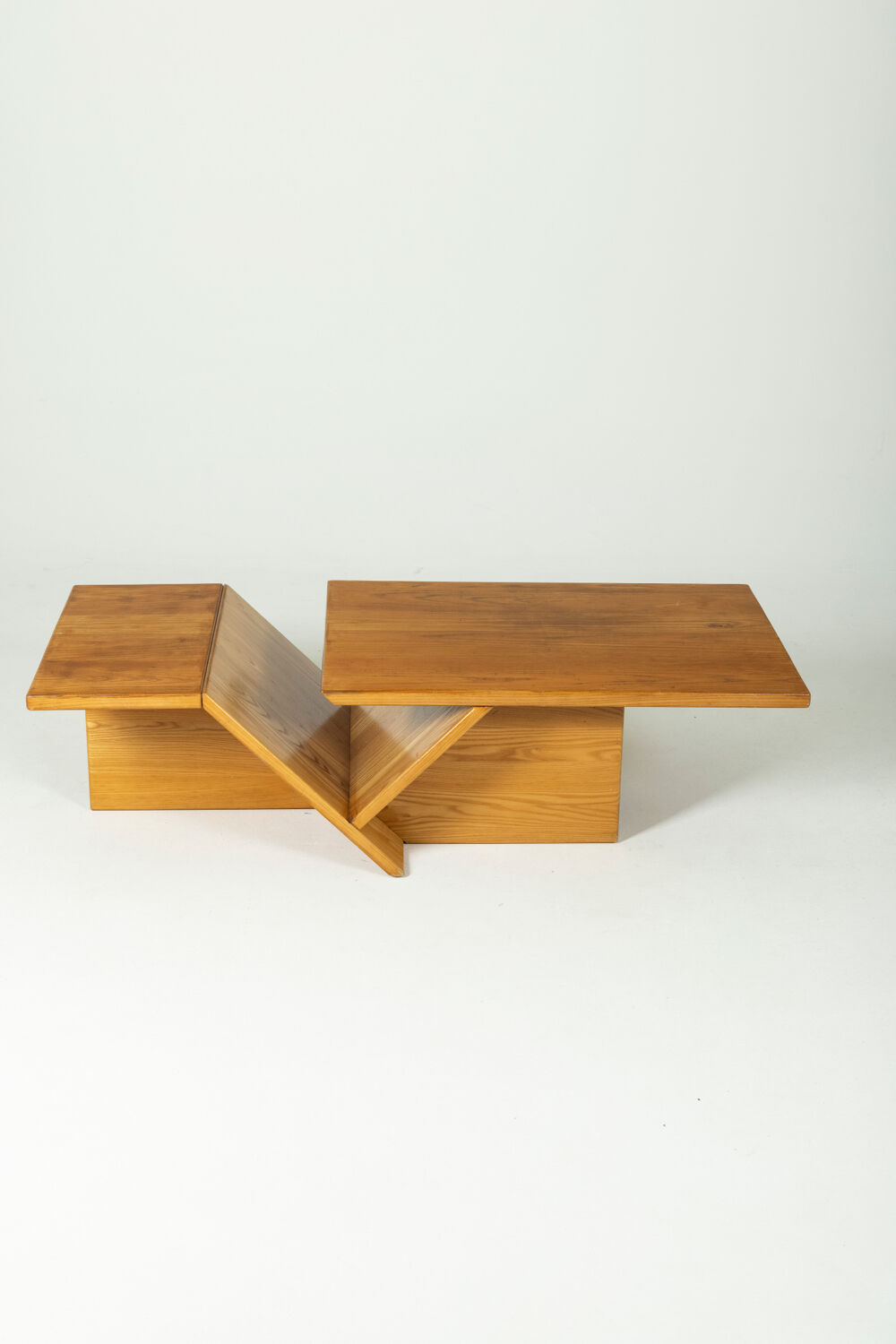 Table basse en chêne massif 1960