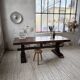 Table de monastère XXL en chêne, 19ème s.