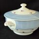 Large vegetable dish (soup tureen) in Digoin Sarreguemines earthenware, model AIX.