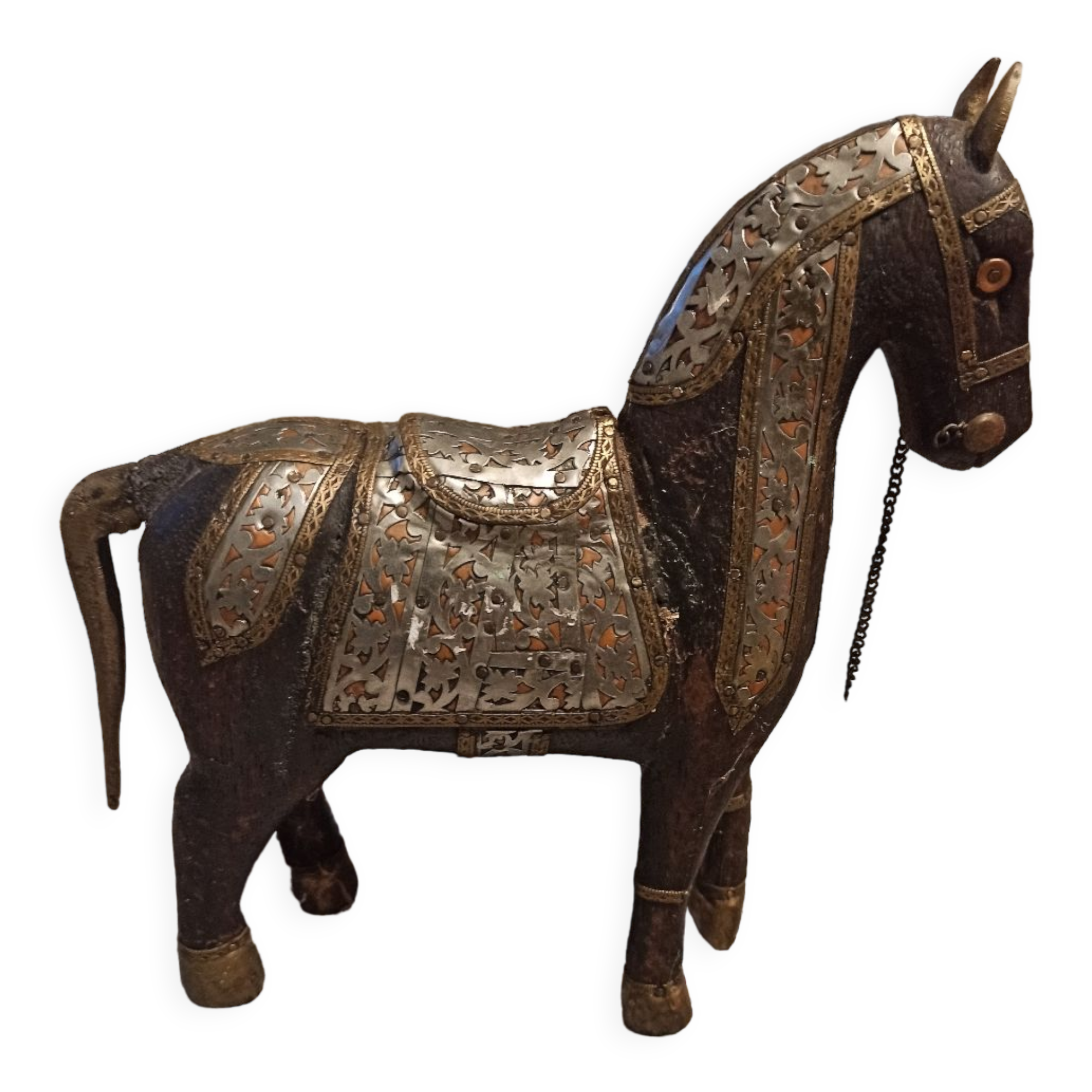 Hand-carved horse