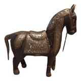 Hand-carved horse