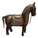 Hand-carved horse