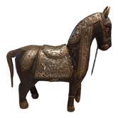 Hand-carved horse