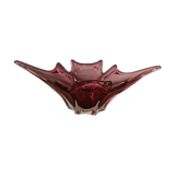 Red murano vase from the 60s