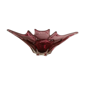 Vase murano rouge des années 60