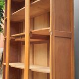 Library Art Deco cabinet curved lines L155