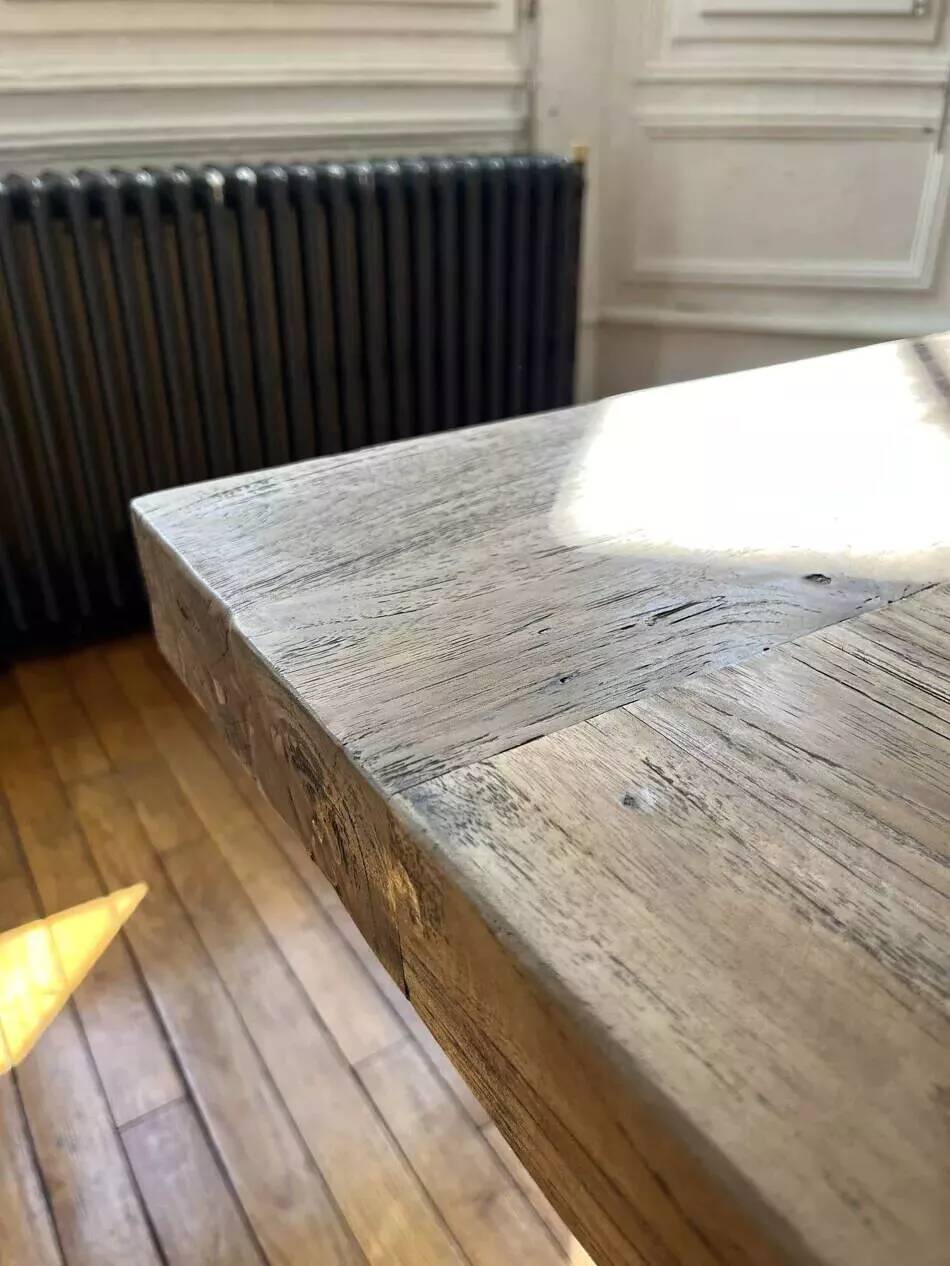 SPIRITO monastery table in solid oak - length 200 cm