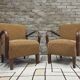 Paire de fauteuils 1960 vintage