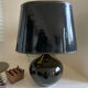 Black ceramic lamp max idlas antique