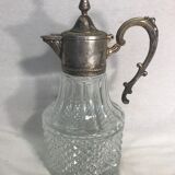 Carafe  moulded glass