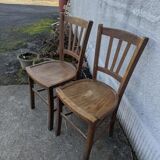 Pair of bistro chairs