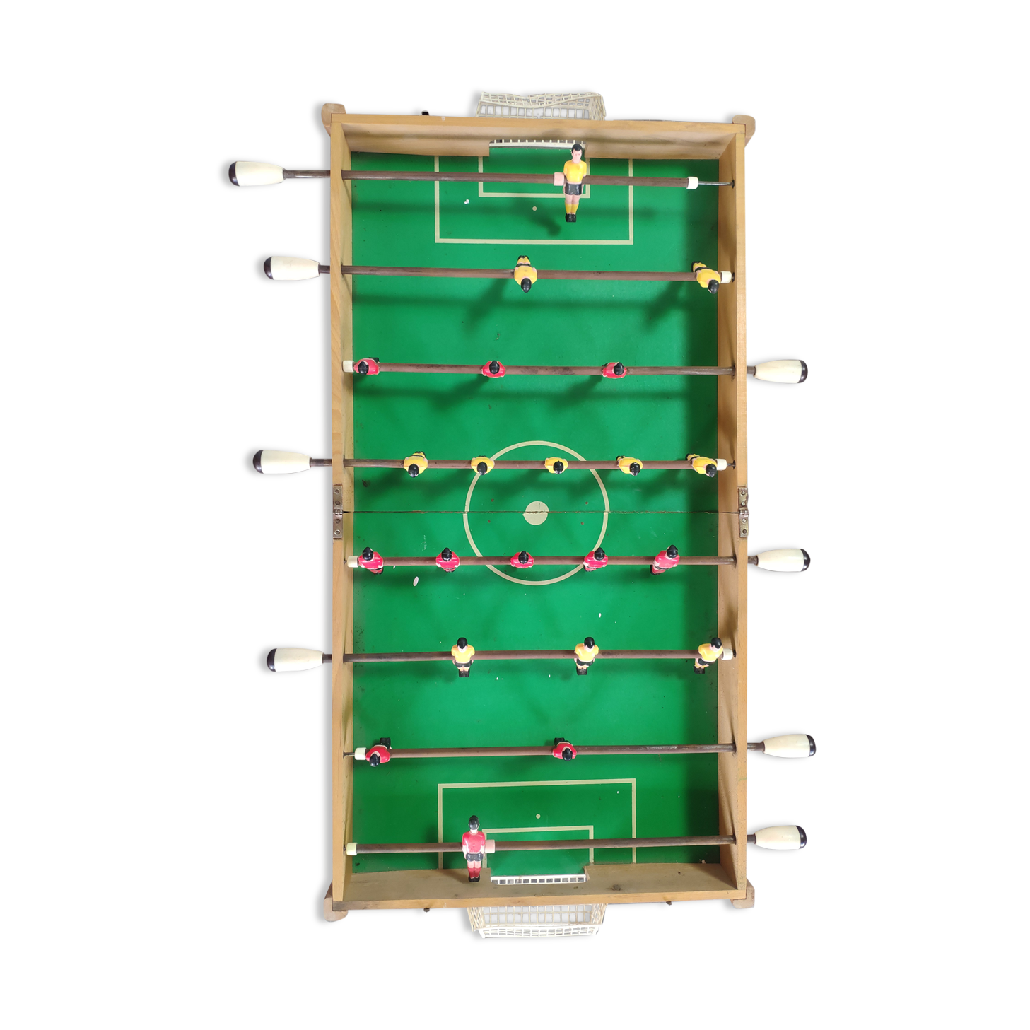 Folding vintage table football