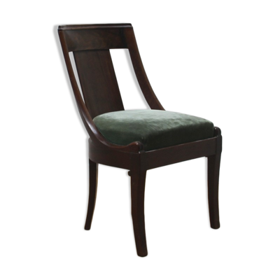 Chaise vintage style gondole
