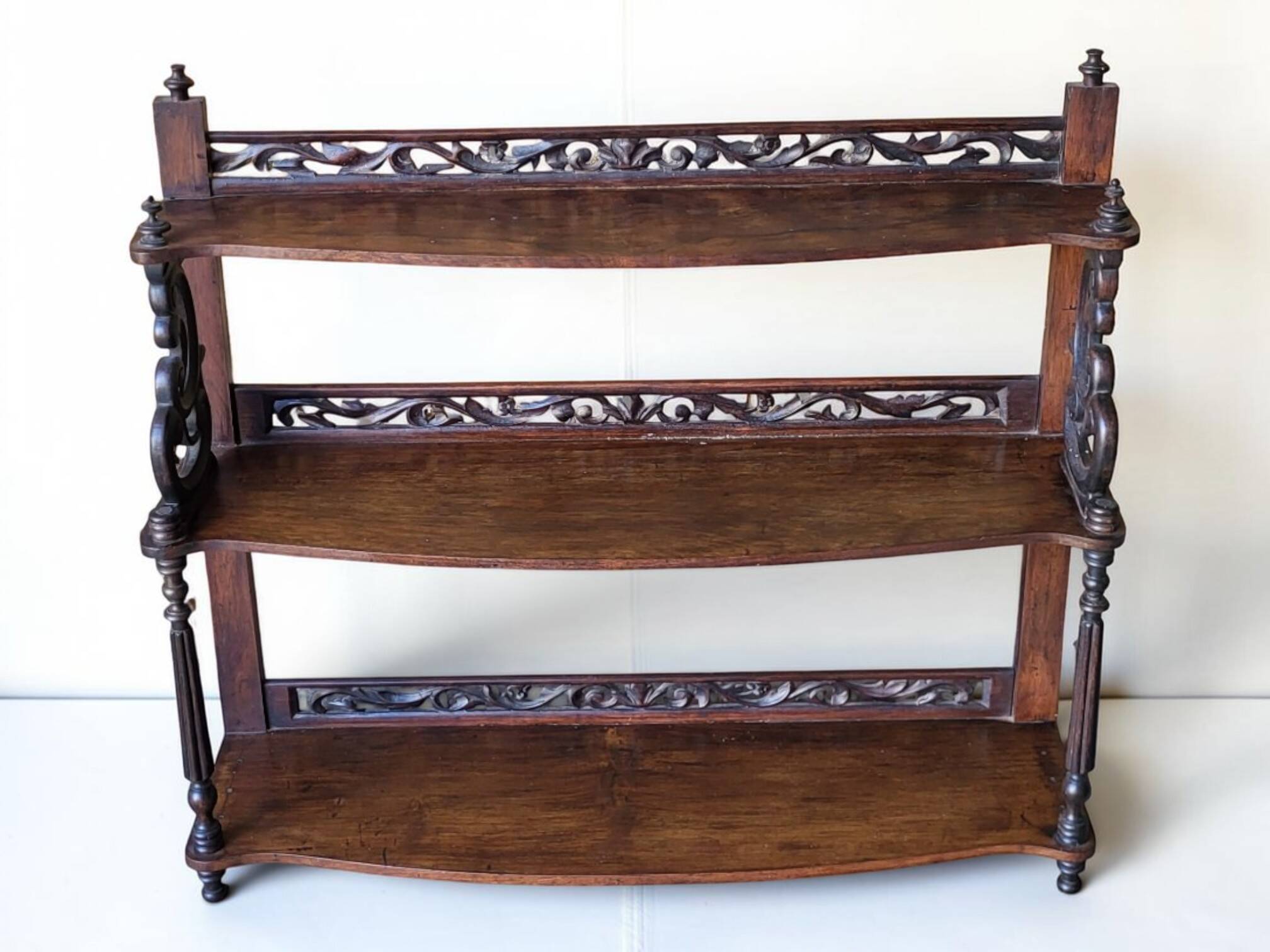 Mahogany shelf Napoleon III