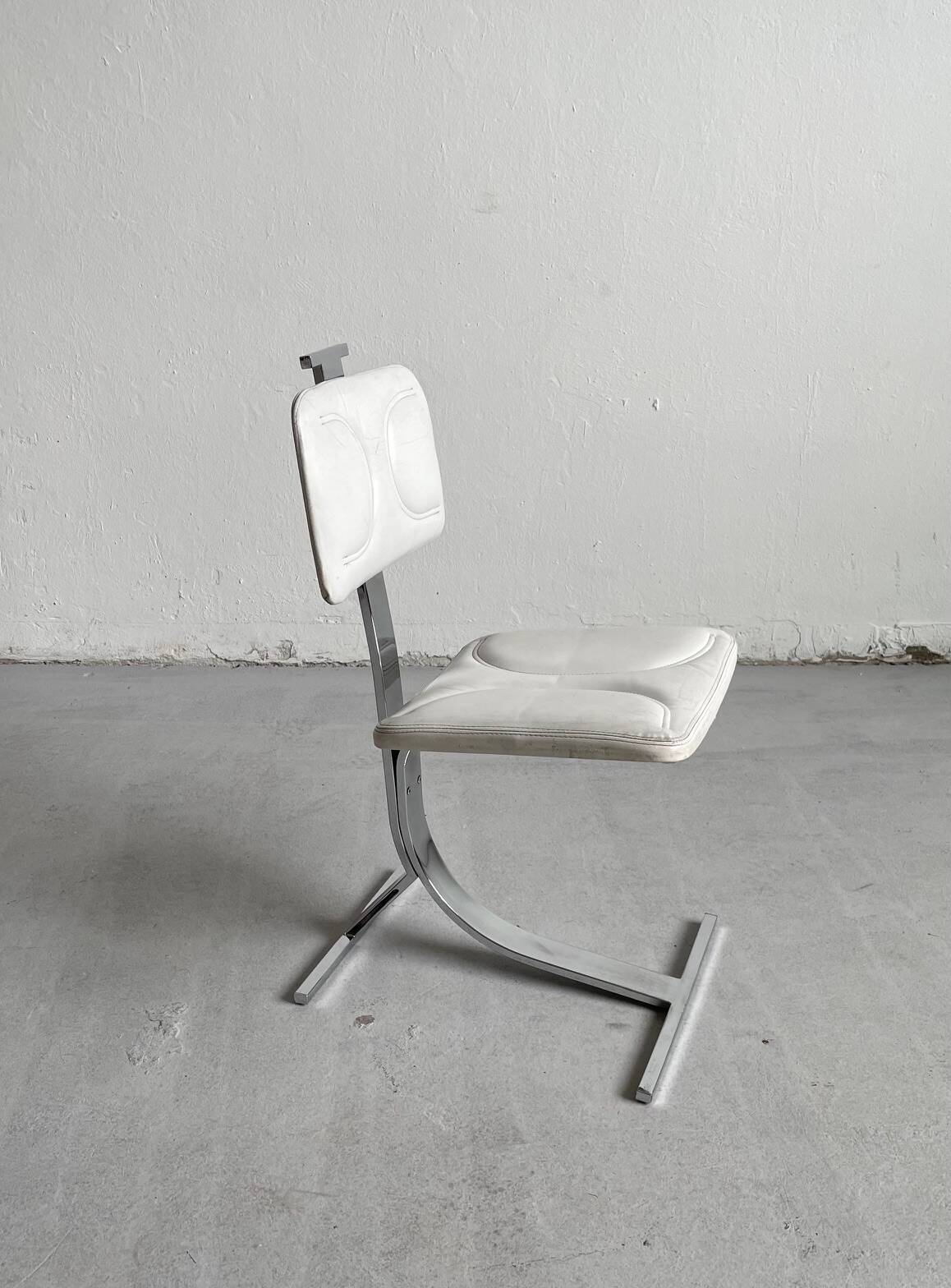 Mid-Century Modern Dining Chairs, Set of 4, France 1970s