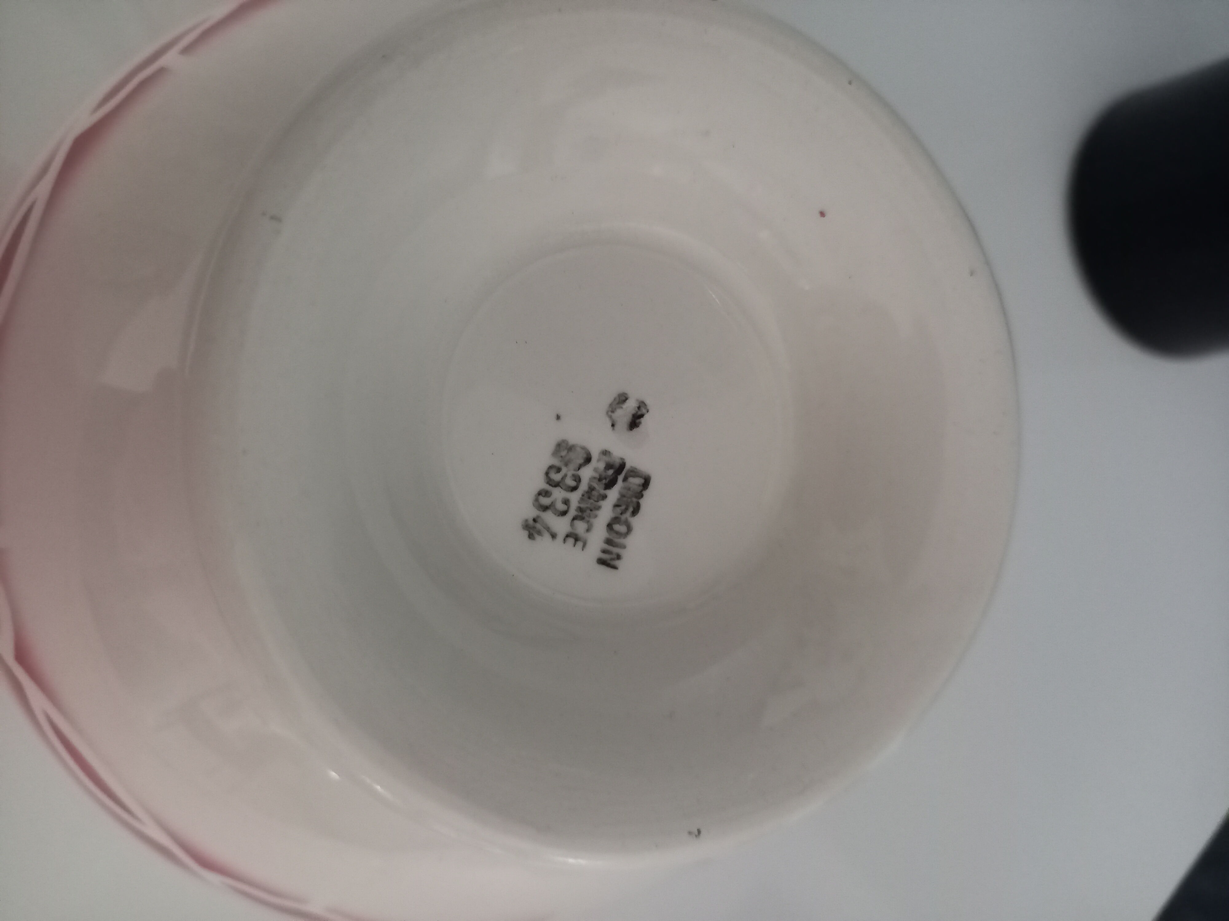 Digoin earthenware bowl