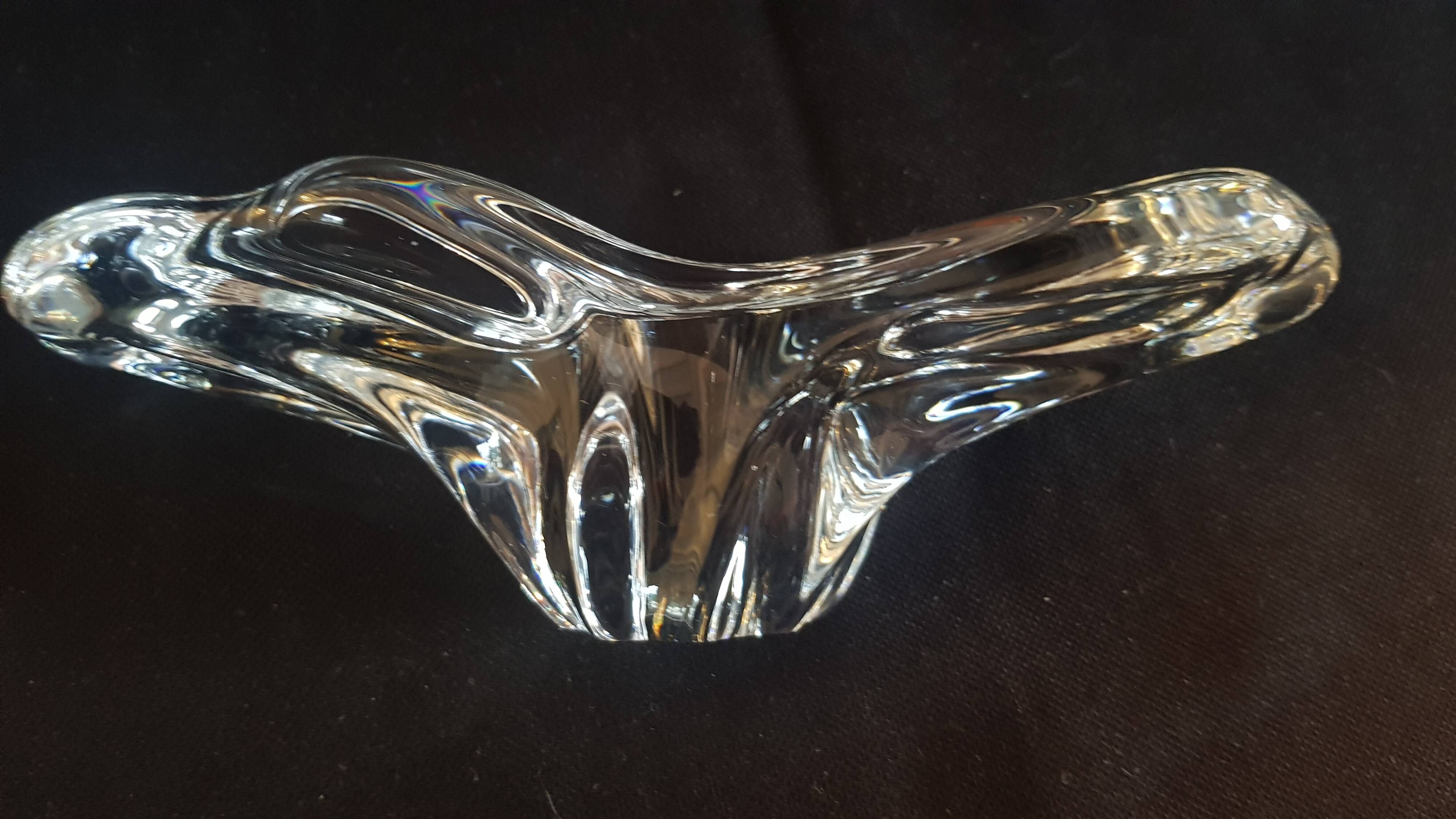 Baccarat crystal ashtray catchall Model Avila