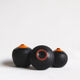 Trio of miniature black and orange ceramics Antonio Lampecco