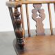 Practical antique English highback Windsor dining room chair