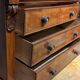 English mahogany chest of drawers
