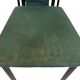 Vintage dining chairs modern design 80's set of four