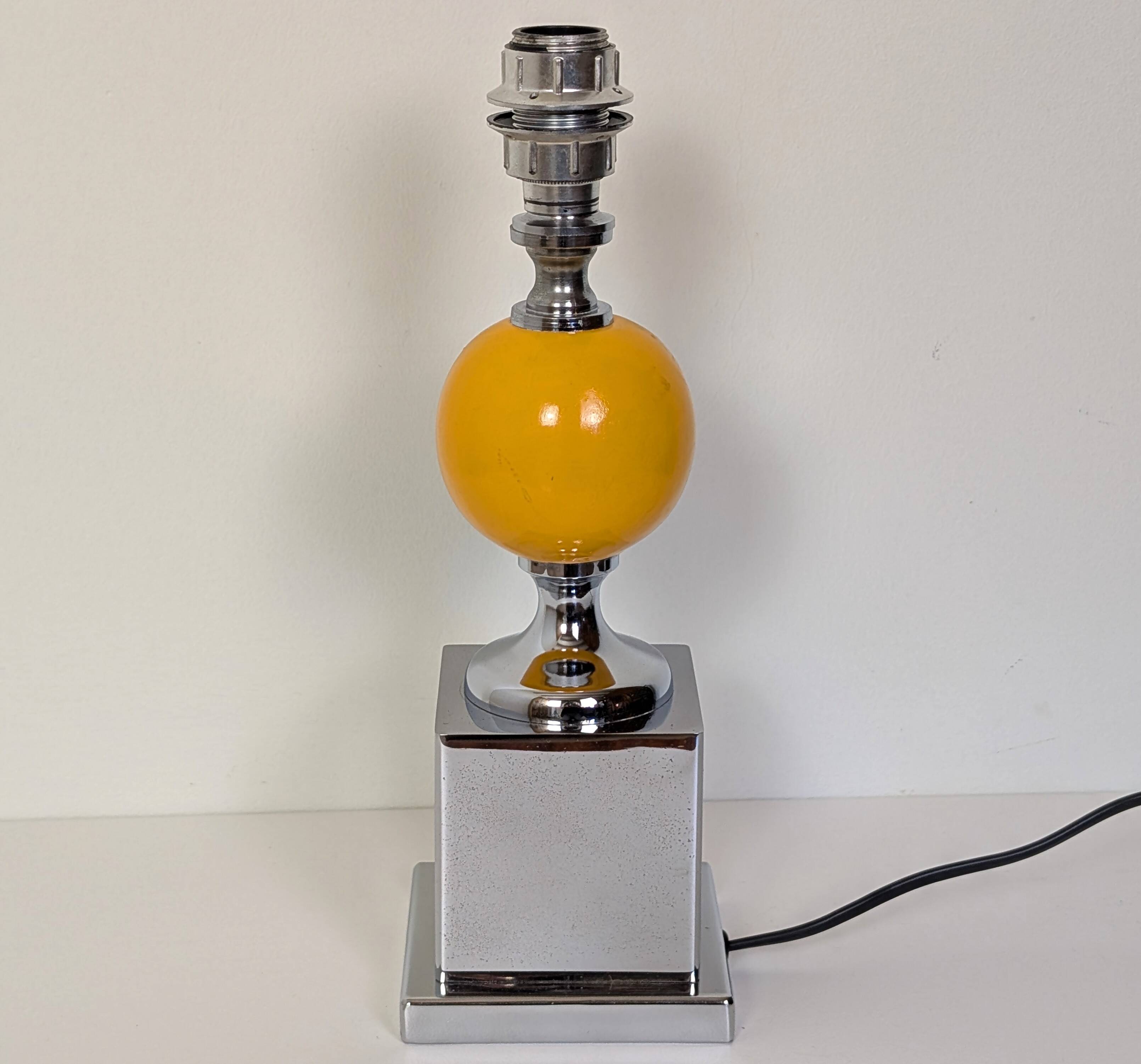 Chrome lamp from the 70s