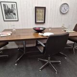 Vintage rosewood meeting table