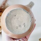 Handmade stoneware pitcher or carafe