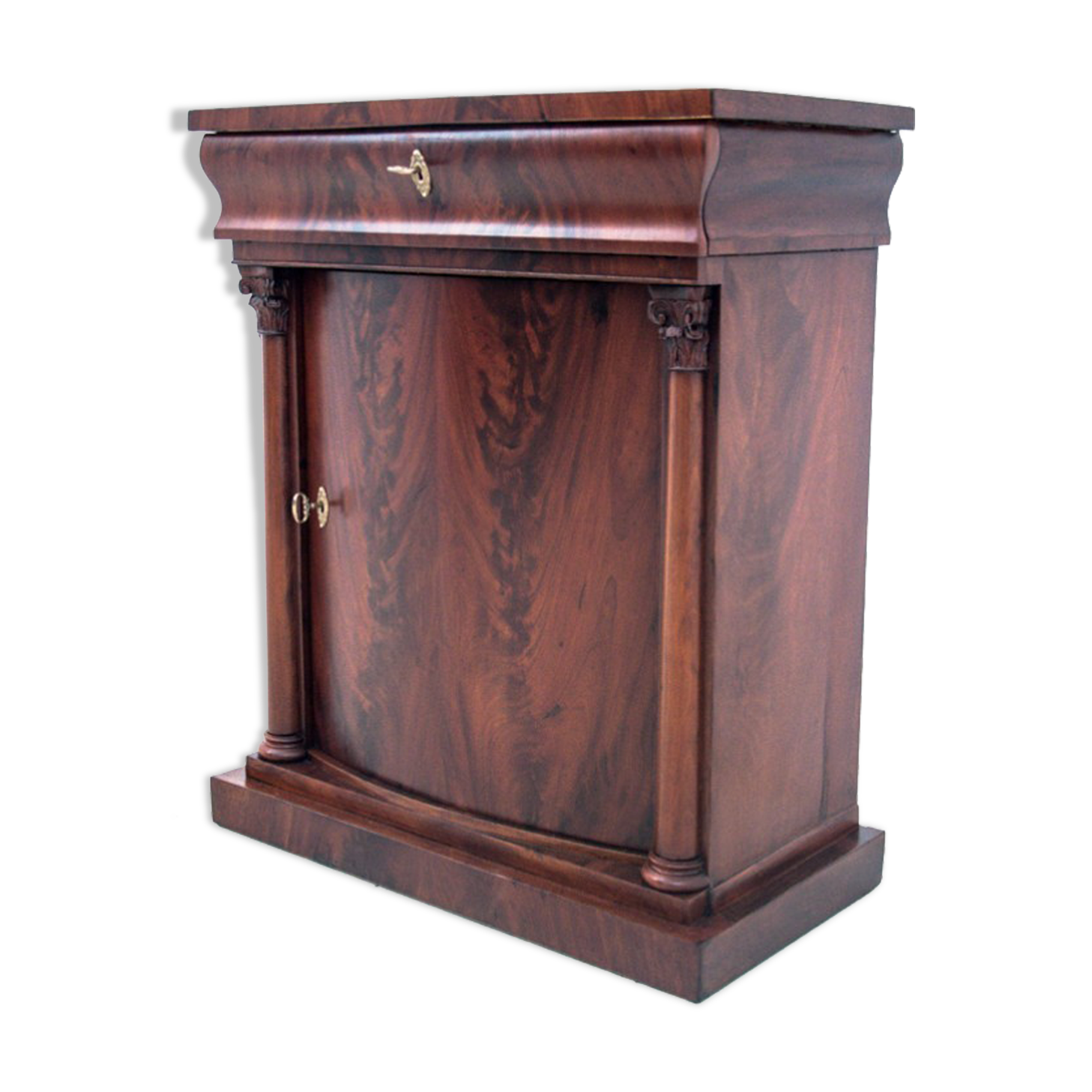 Antique Biedermeier cabinet, circa 1880