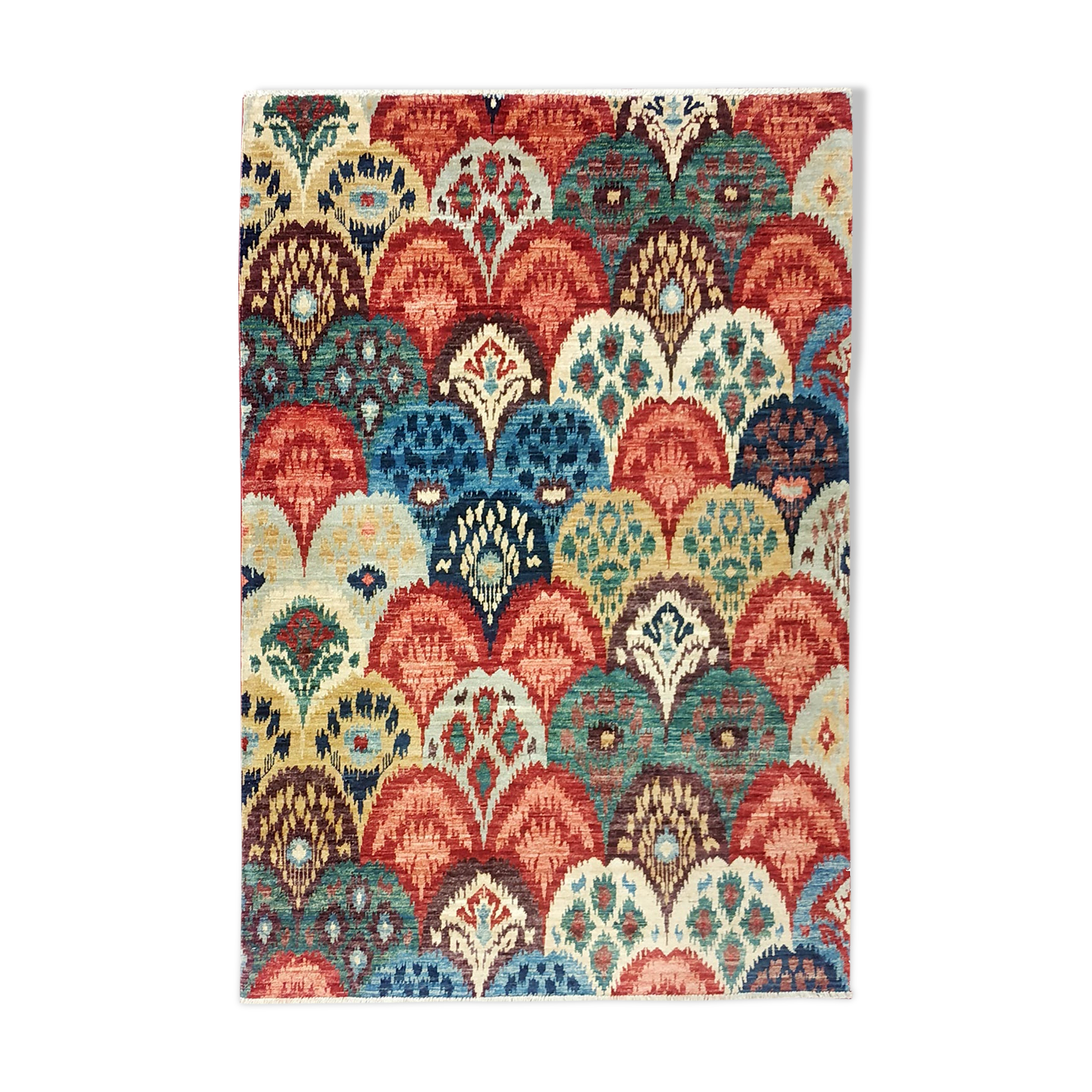 Carpet "peacock" living room