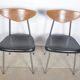 Pair of craft Quebec style chairs