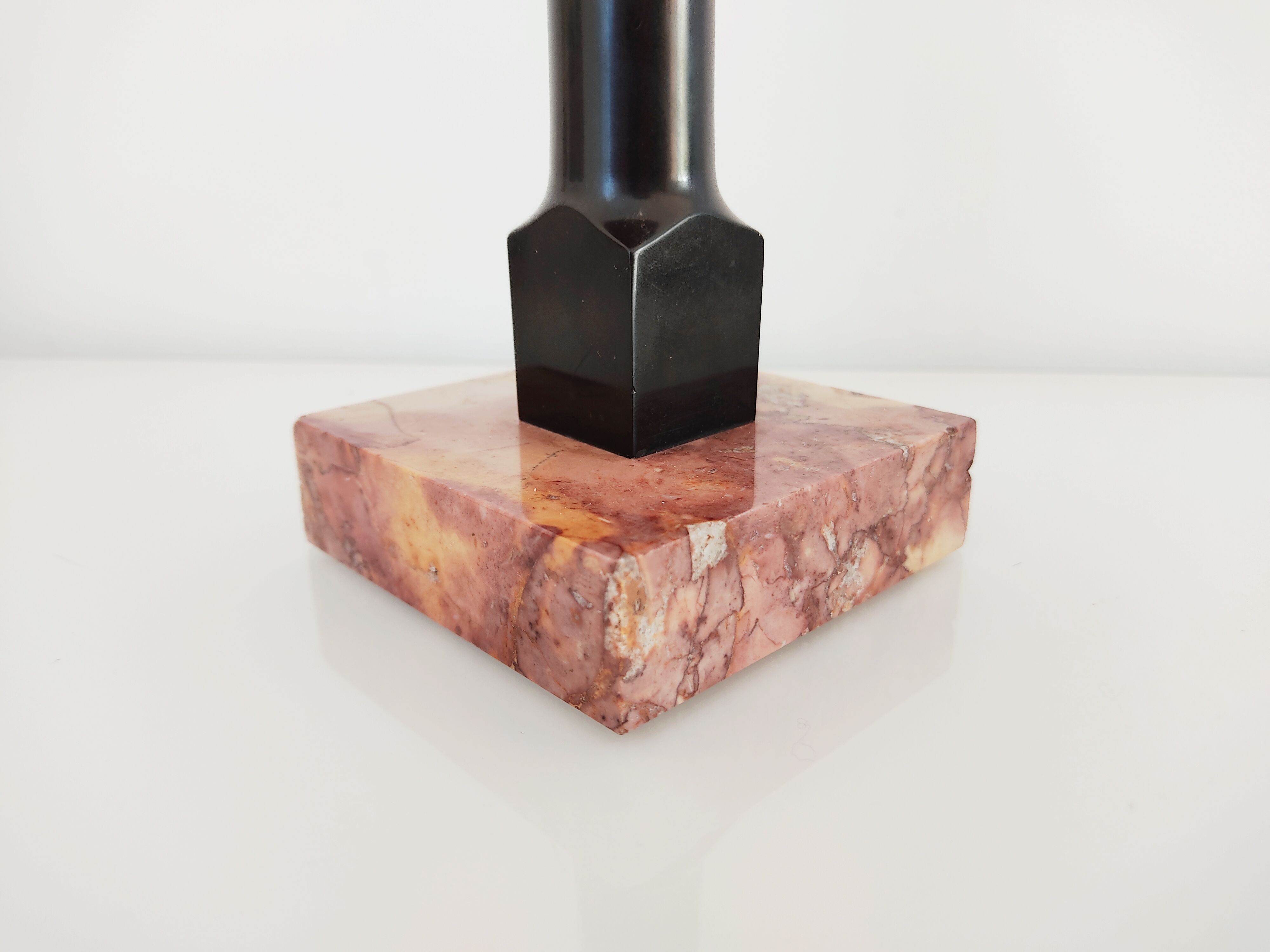 Cut and paperweight art deco marble