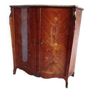 Armoire placage bois de rose