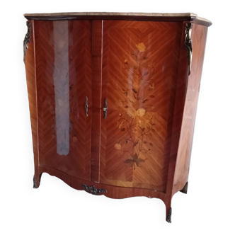 Armoire placage bois de rose