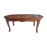Marble oval coffee table