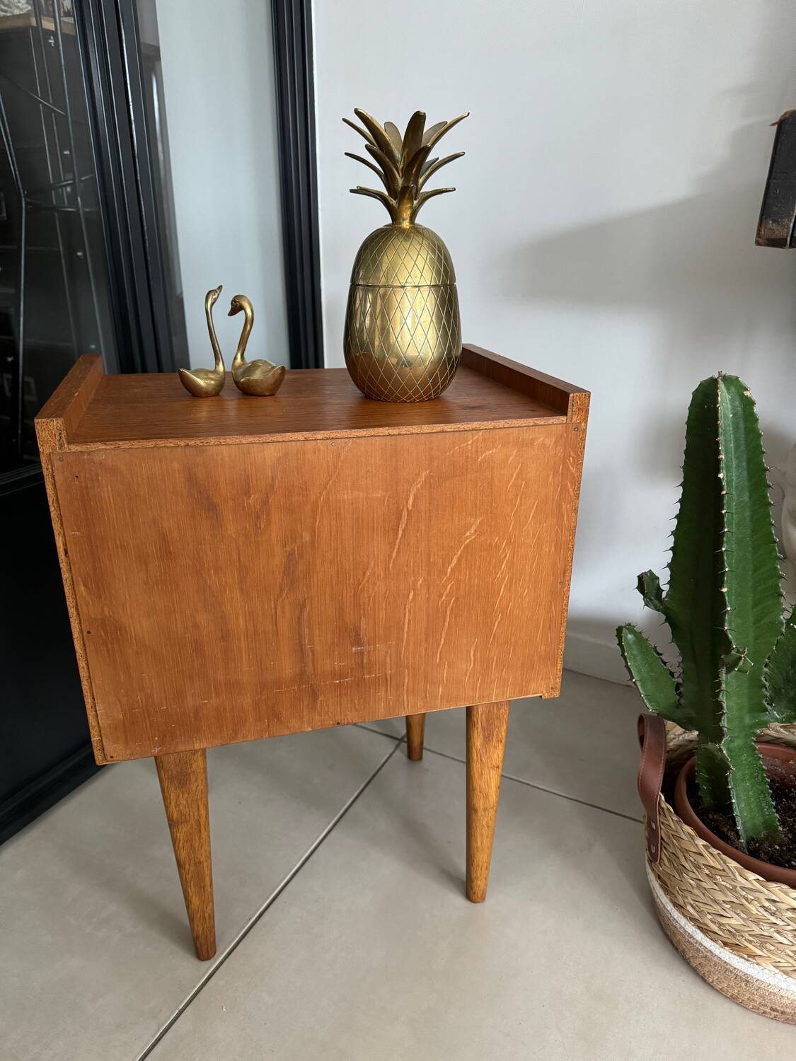 Vintage bedside table