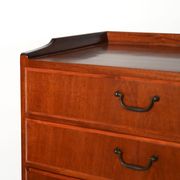 Cabinet en acajou scandinave des années 1950