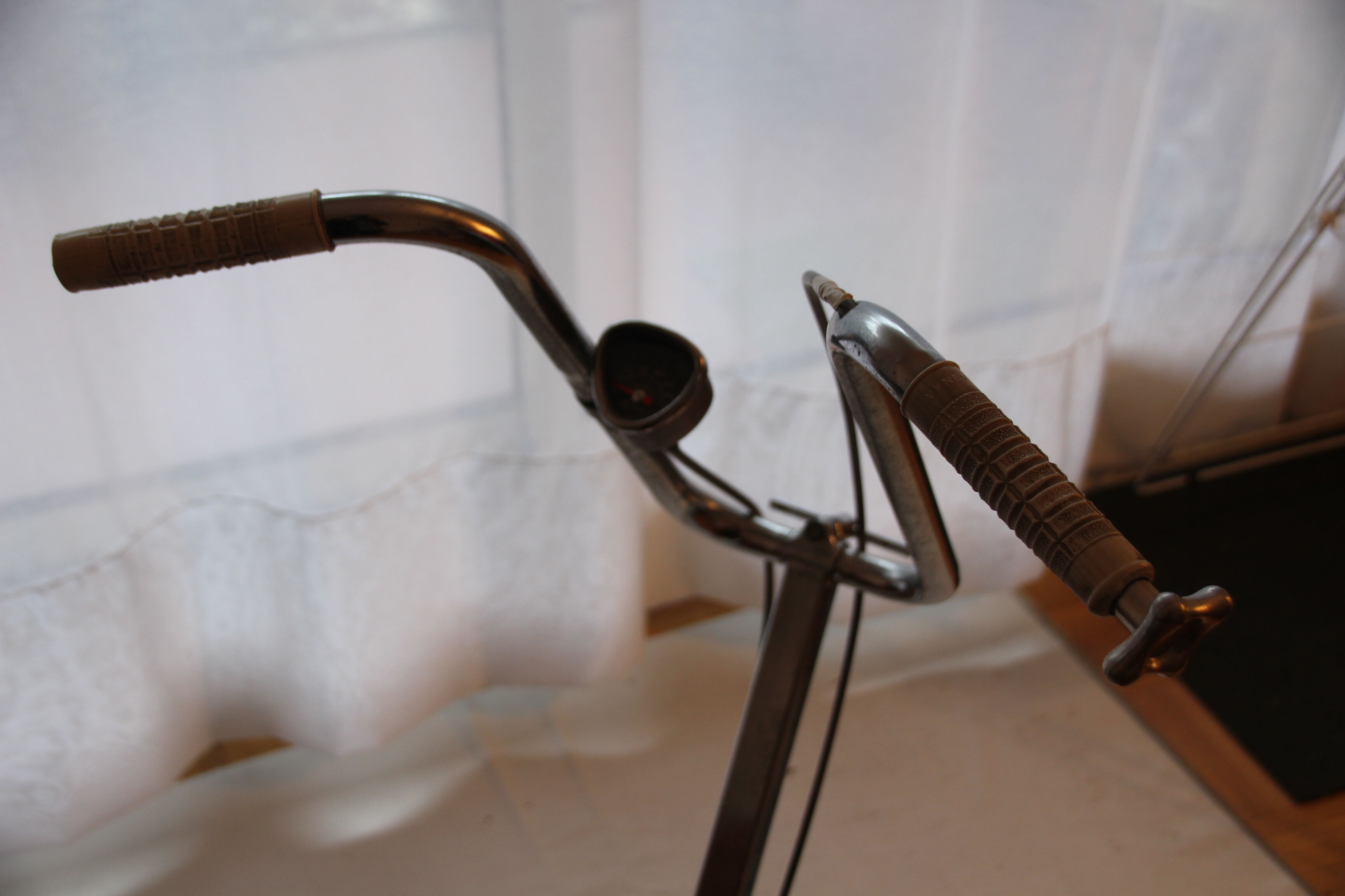 Siège De Vélo Vintage Mesinger Blanc - Original Années 70, Jauni, USA