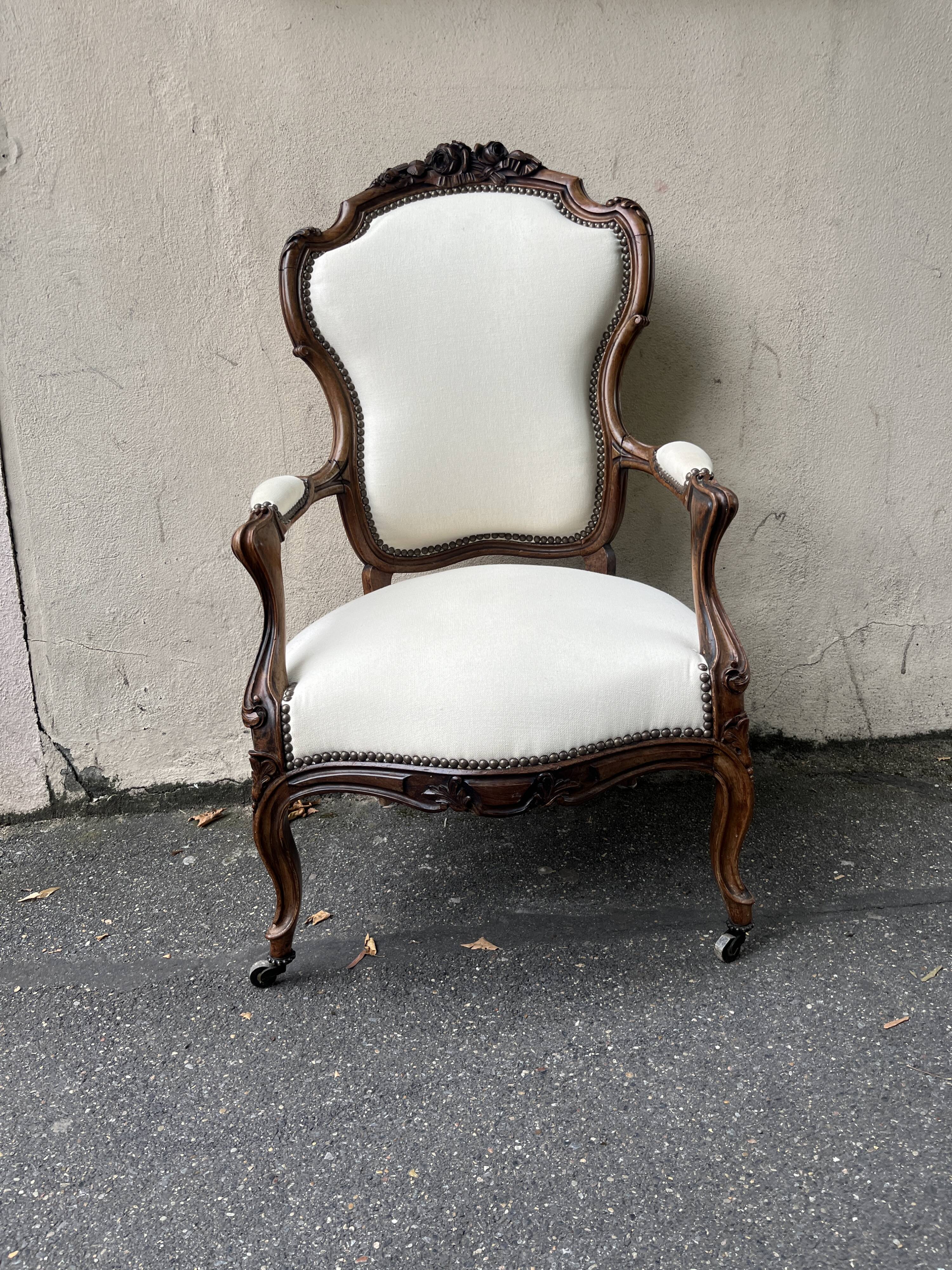 Louis XV style armchair