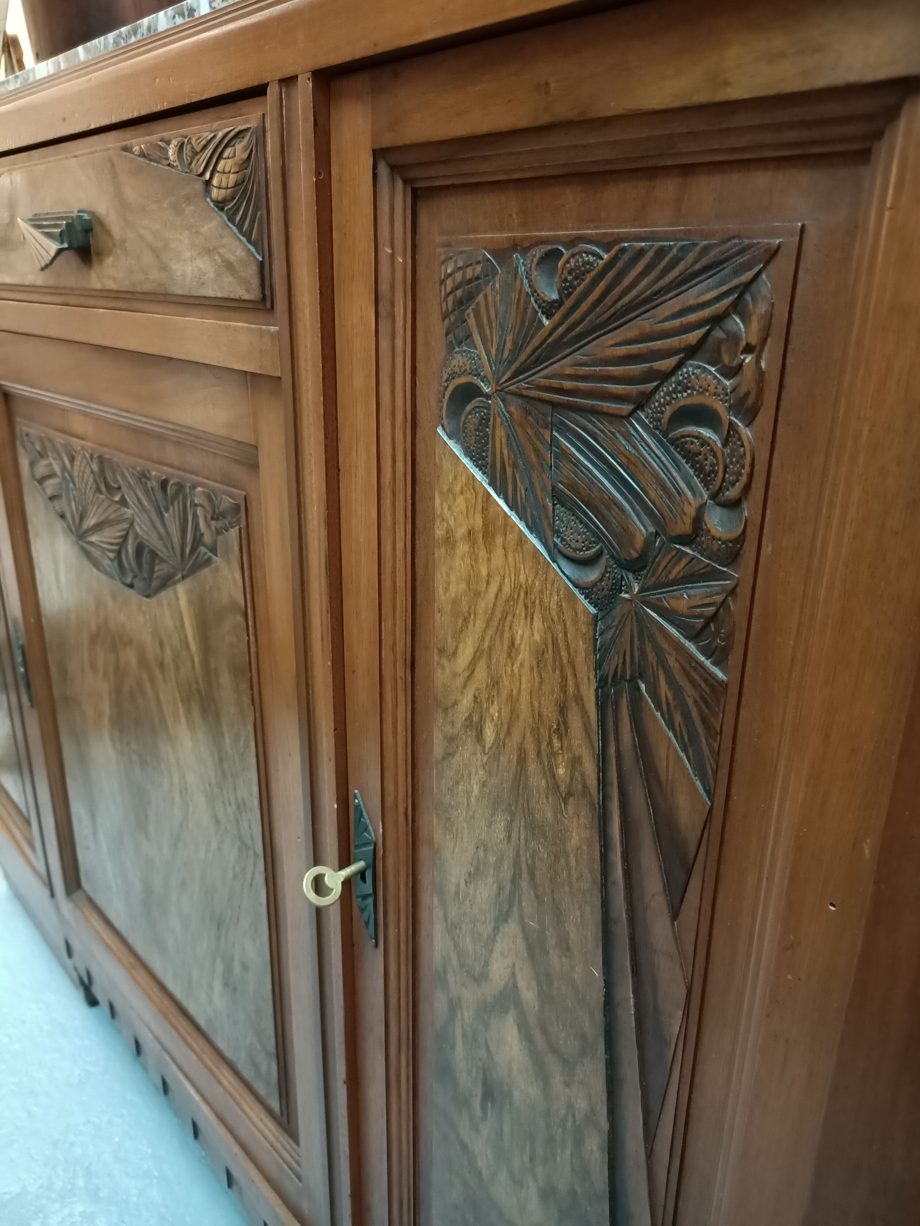 Low art deco furniture