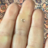 Design coffee table in glass & metal