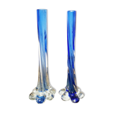 Vases bleus