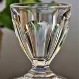 Series of 5 baccarat bourbon-style crystal port glasses