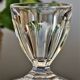 Series of 5 baccarat bourbon-style crystal port glasses