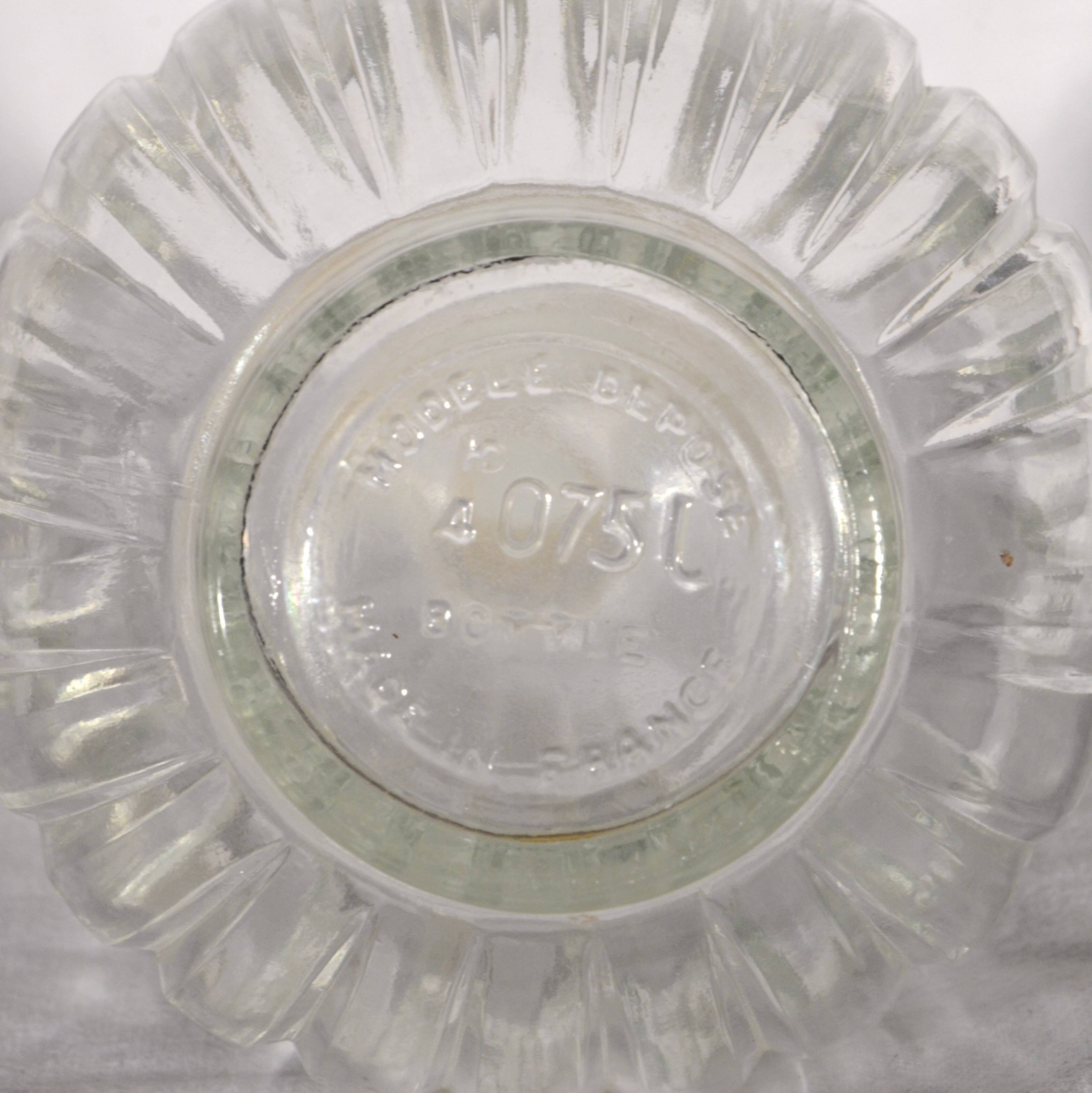 Flacon de parfum, eau de Cologne fabriqué en France